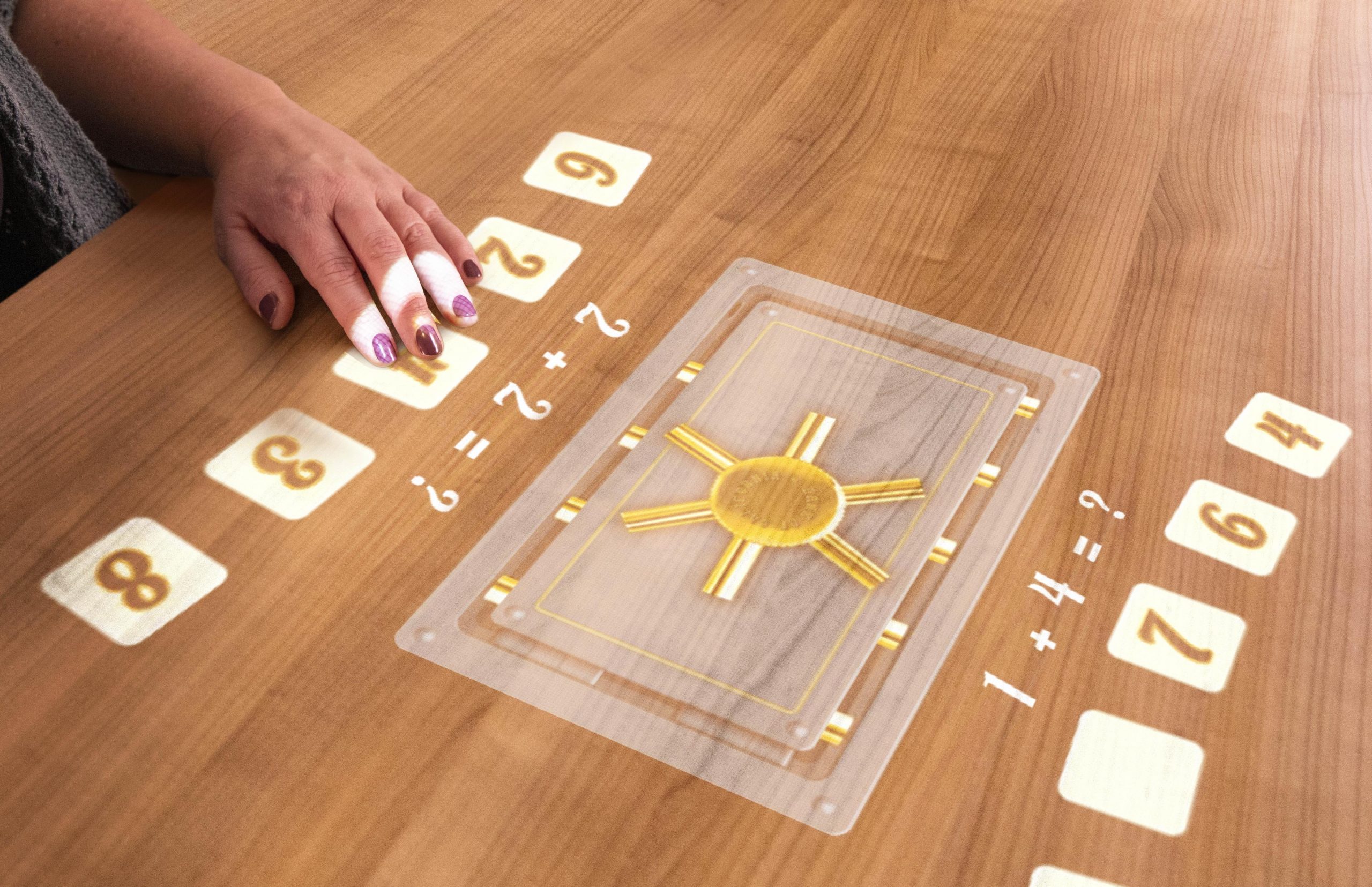 Spelfoto Codekraker Kinderen Tovertafel