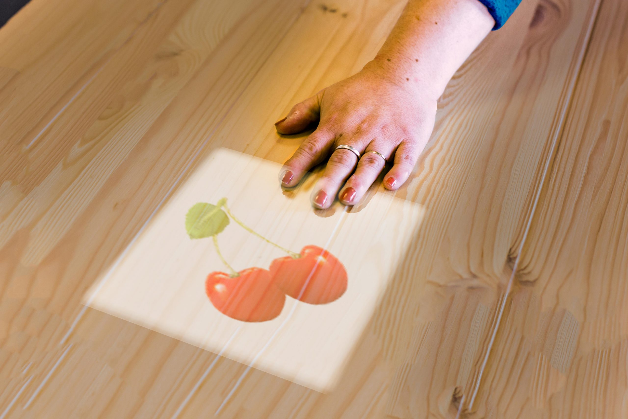 Spelfoto Fruitduo's Volwassenen Tovertafel