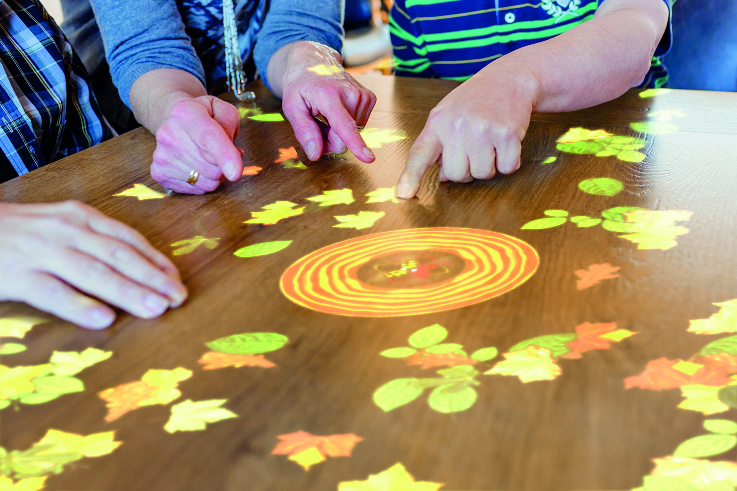 Spelfoto Lieveheersbeestjes Volwassenen Tovertafel