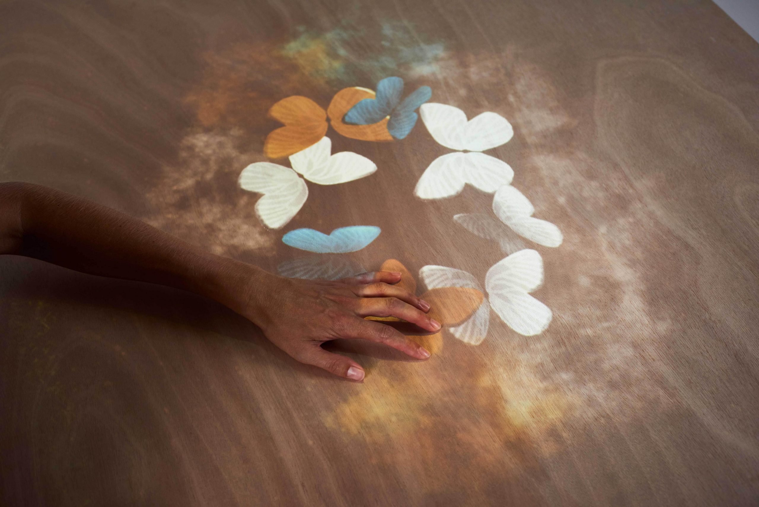 Spelfoto Rupsen Volwassenen Tovertafel